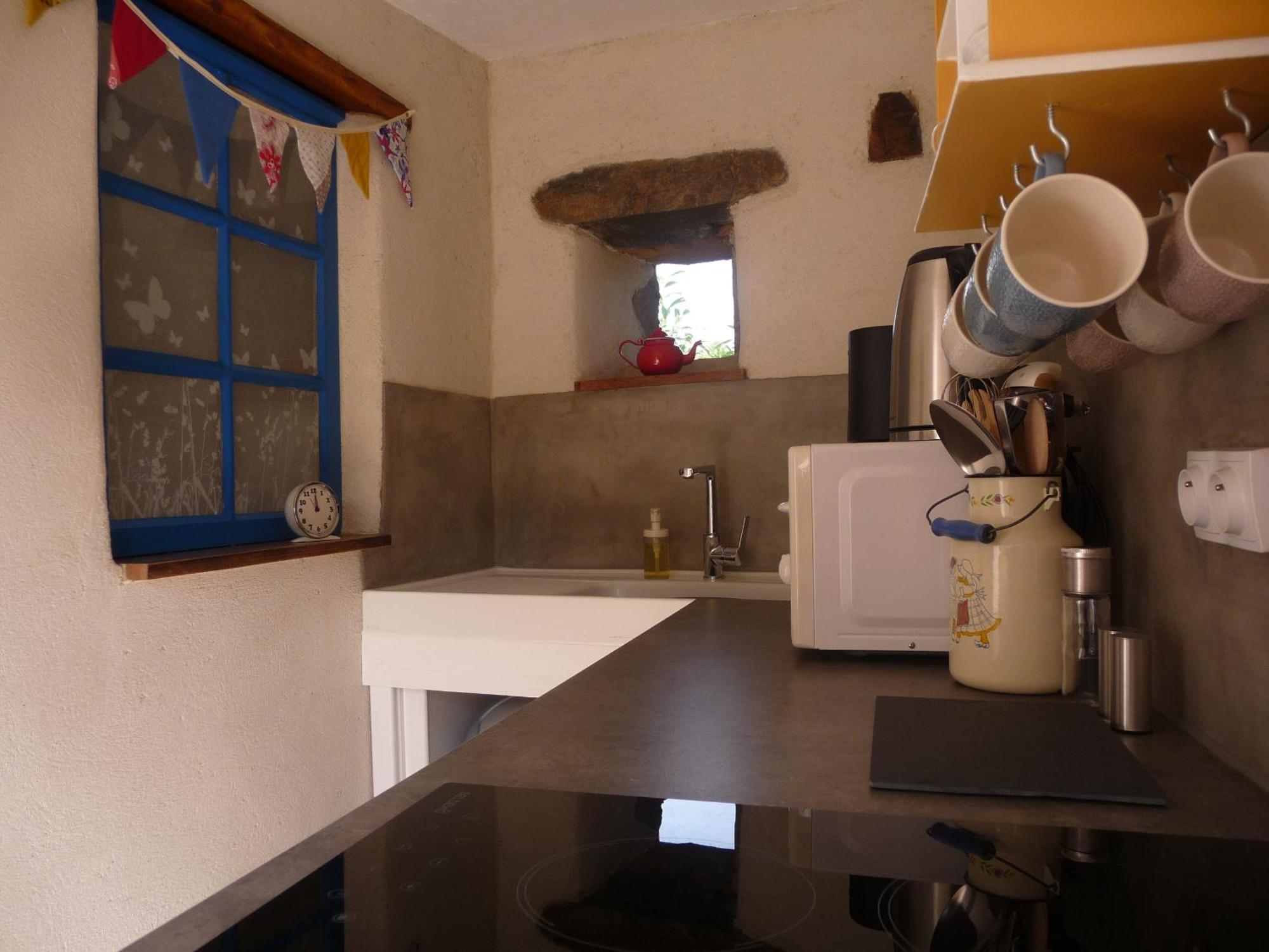 Bretagne Chambre D'Hotes Suite 53M2 Et Caravane Vintage Avec Cuisine Et Salle De Bains Privees Brittany B&B 53M2 Suite And Vintage Caravan Glamping With Private Kitchen And Bathroom Pleumeur-Gautier 外观 照片