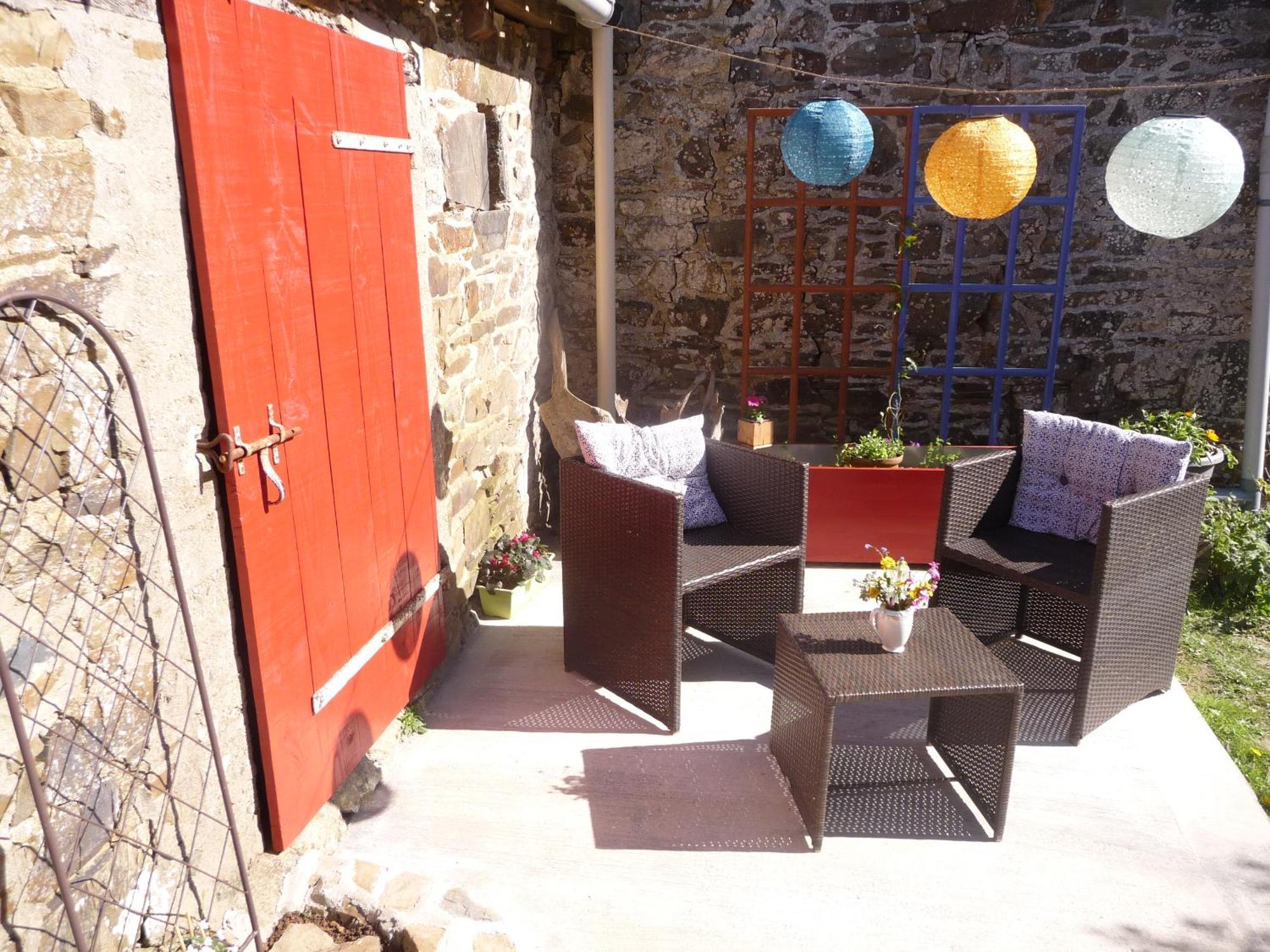 Bretagne Chambre D'Hotes Suite 53M2 Et Caravane Vintage Avec Cuisine Et Salle De Bains Privees Brittany B&B 53M2 Suite And Vintage Caravan Glamping With Private Kitchen And Bathroom Pleumeur-Gautier 外观 照片